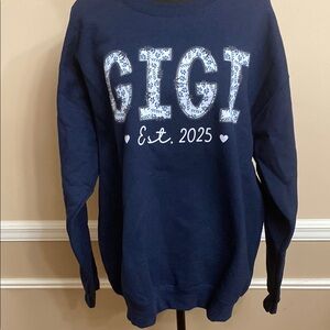 Navy Blue Women's Sweater Large NWOT